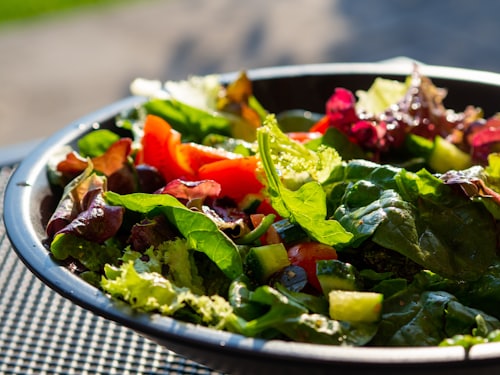 Simple Mixed Green Salad