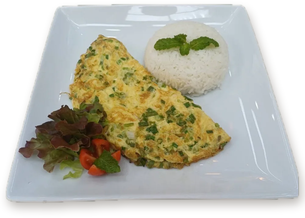 Thai Omelette with Rice - Cansa, Pattaya