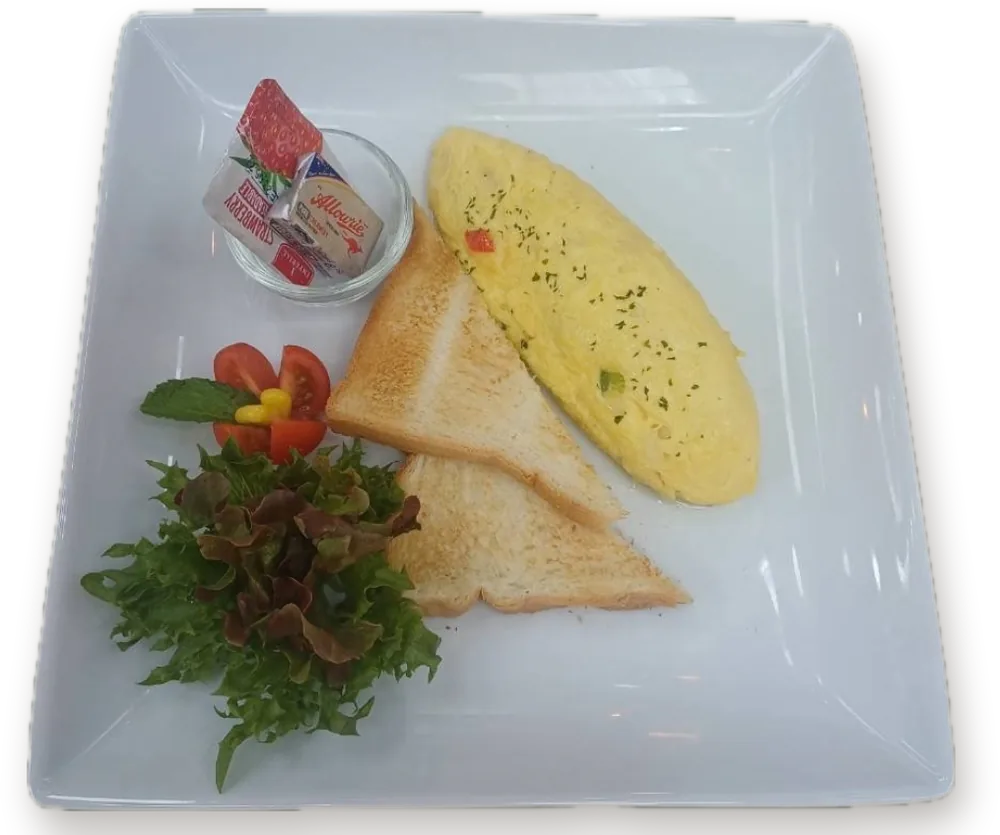 Vegetable Omelette - Cansa, Pattaya