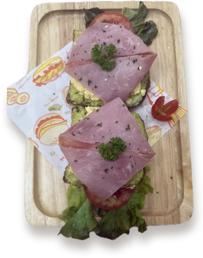 Ham, Eggs & Avocado Sourdough - Cansa, Pattaya